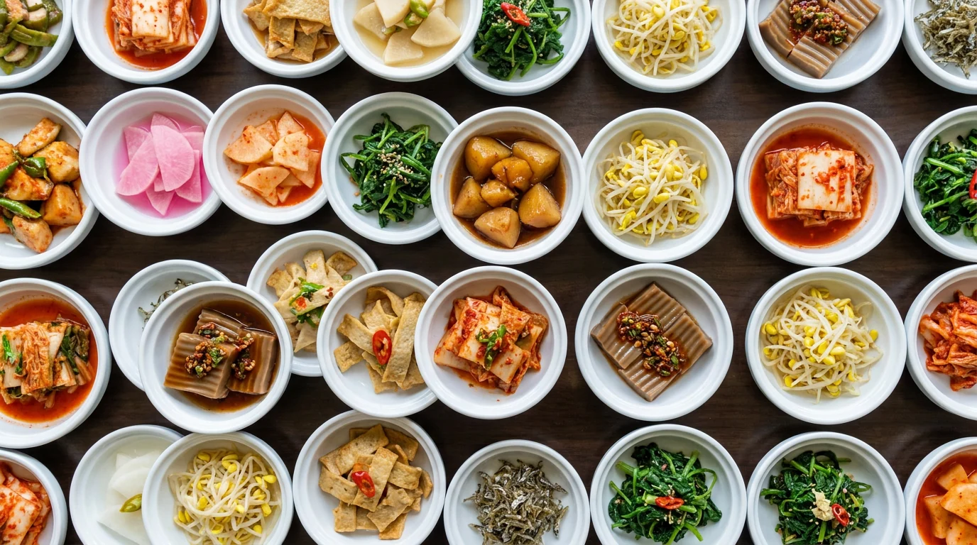 기본 반찬 사진