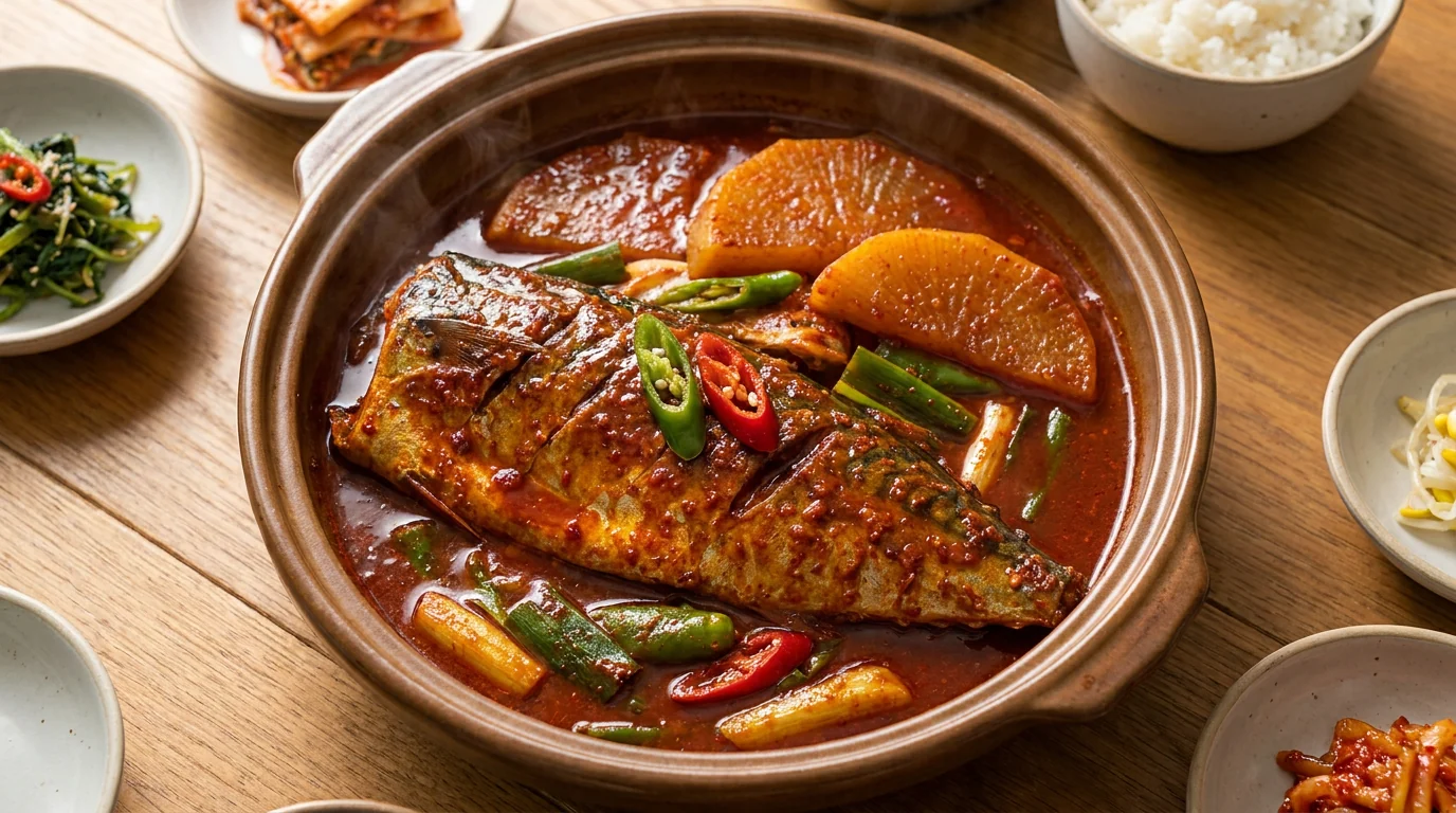 제철 생선조림 사진