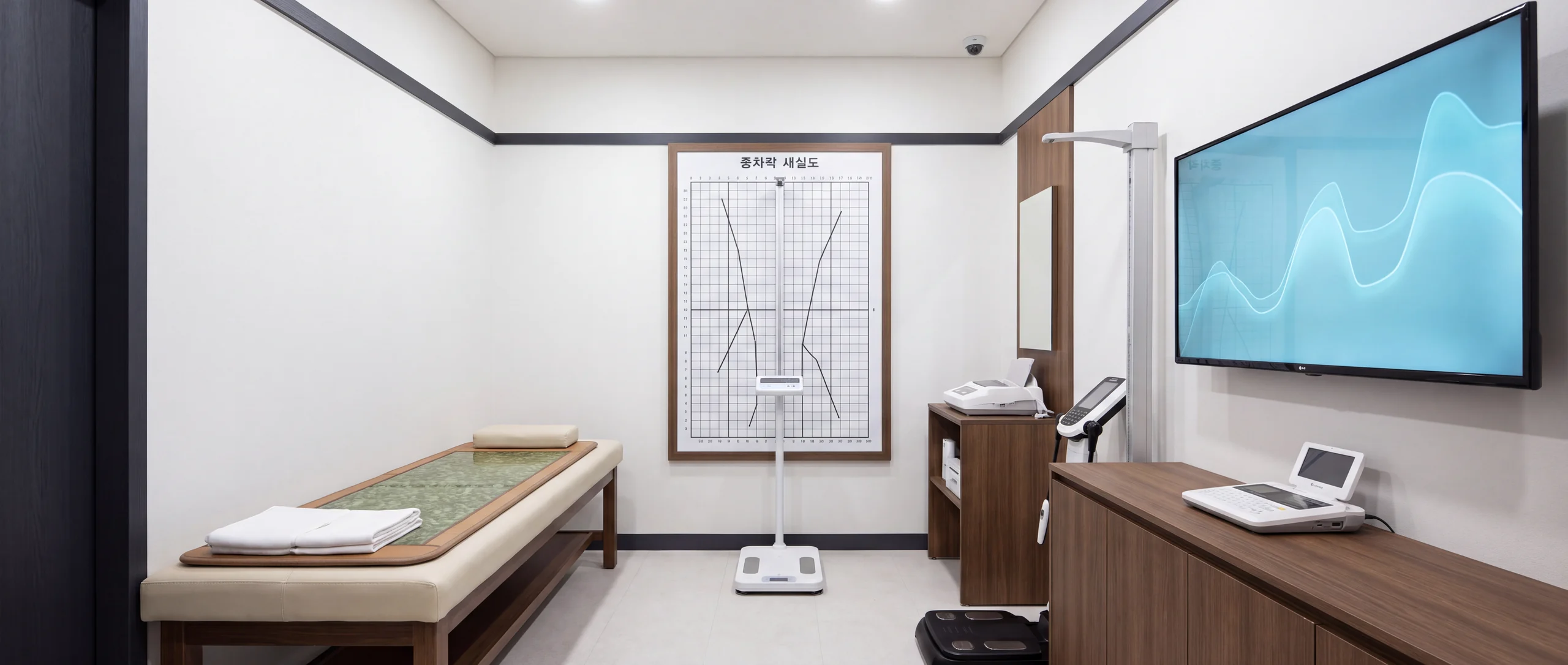 온후한의원 — 자연광이 드는 진료 공간